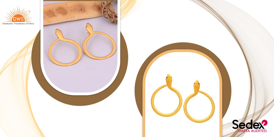 Channel Your Inner Serpent with Snake Hoop Jewelry
